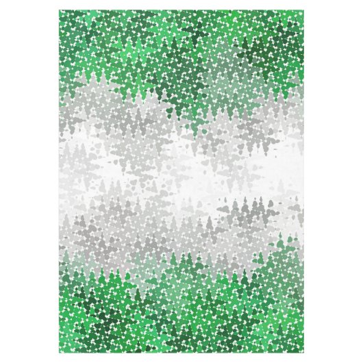Abstracte grayromantische vlag tafelkleed (Voorkant)