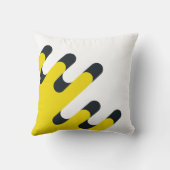 Abstracte greep kussen (Achterkant)