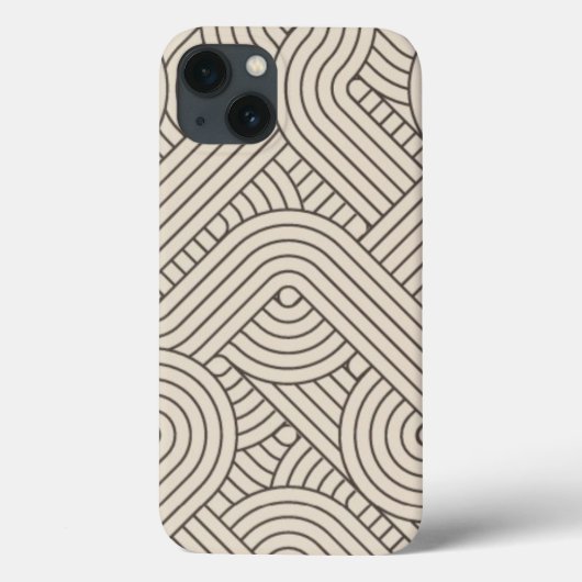 Abstracte grens Case-Mate iPhone case (Achterkant)