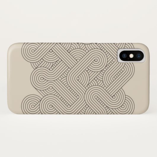 Abstracte grens Case-Mate iPhone case (Achterkant (horizontaal))