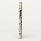 Abstracte grens Case-Mate iPhone case (Achterkant / rechts)