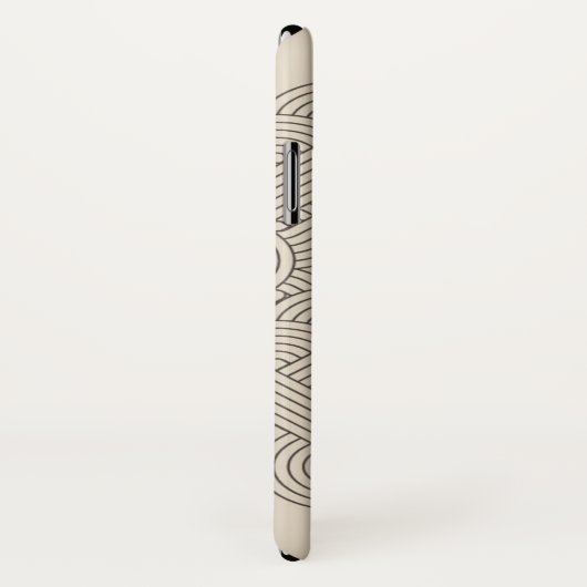 Abstracte grens Case-Mate iPhone case (Achterkant / rechts)