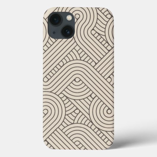 Abstracte grens Case-Mate iPhone case (Achterkant)