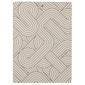 Abstracte grens klembord (Achterkant)