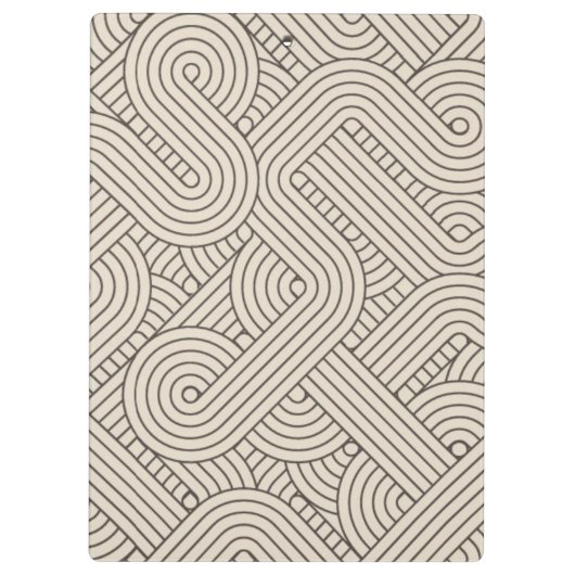 Abstracte grens klembord (Achterkant)