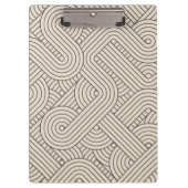 Abstracte grens klembord (Voorkant)