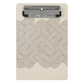 Abstracte grens mini klembord (Voorkant)