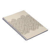 Abstracte grens notitieboek (Rechterzijde)