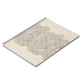 Abstracte grens notitieboek (Linkerzijde)