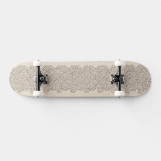 Abstracte grens persoonlijk skateboard (Horizontaal)