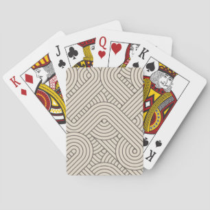 Abstracte grens pokerkaarten