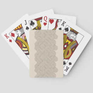 Abstracte grens pokerkaarten
