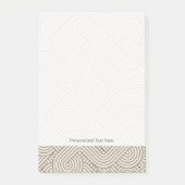 Abstracte grens post-it® notes (Voorkant)