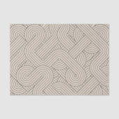 Abstracte grens tissuepapier (Voorkant)