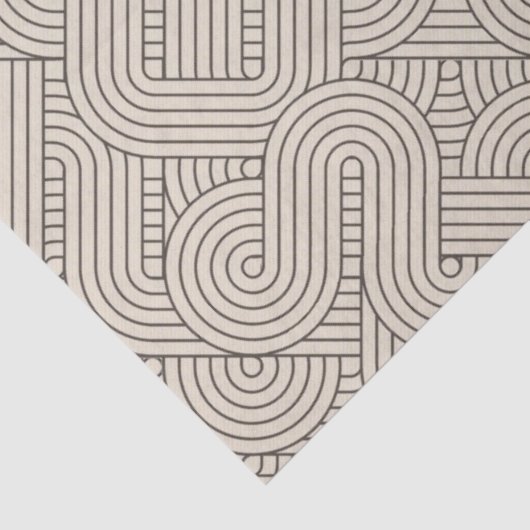 Abstracte grens tissuepapier (Detail)