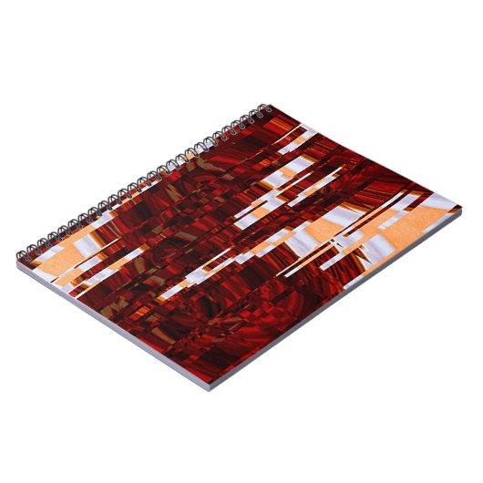 abstracte grijpachtergrond met glitsfilter notitieboek (Linkerzijde)