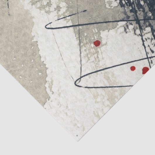 Abstracte grijze achtergrond, inkttextuur. 2 tissuepapier (Detail)