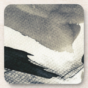 Abstracte grijze achtergrond, inkttextuur. 4 bier onderzetter