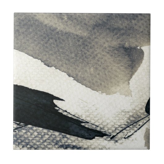 Abstracte grijze achtergrond, inkttextuur. 4 tegeltje (Voorkant)