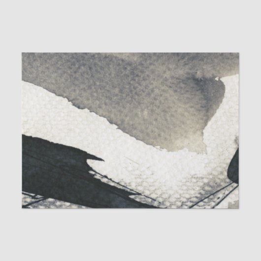 Abstracte grijze achtergrond, inkttextuur. 4 tissuepapier (Voorkant)