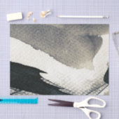Abstracte grijze achtergrond, inkttextuur. 4 tissuepapier (Craft)