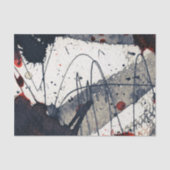 Abstracte grijze achtergrond, inkttextuur. tissuepapier (Voorkant)