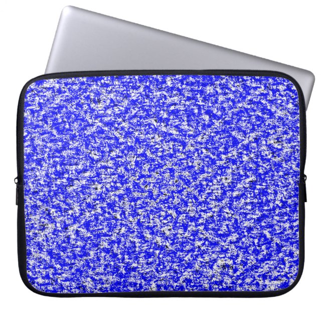 Abstracte grijze blauwe achtergrond van de donkere laptop sleeve (Voorkant)