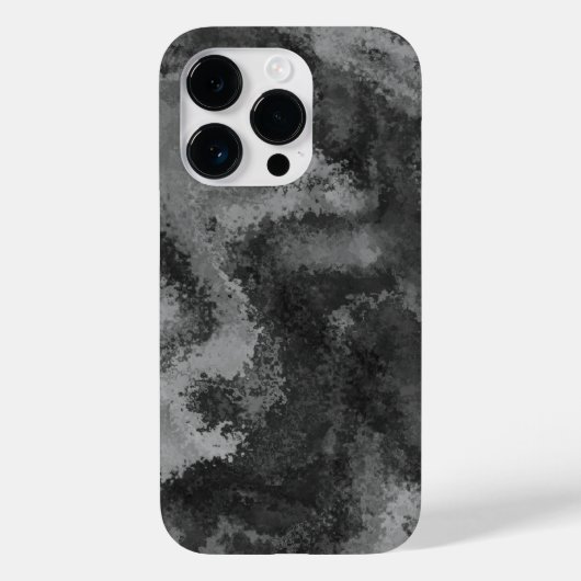 Abstracte grijze diffusie Case-Mate iPhone case (Achterkant)