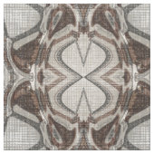 Abstracte grijze en bruine kunst stof (Swatch)