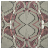 Abstracte grijze en rode kunst stof (Swatch)