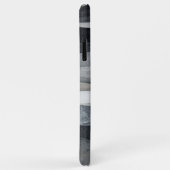 Abstracte grijze golven kunst Case-Mate iPhone case (Achterkant/rechts)