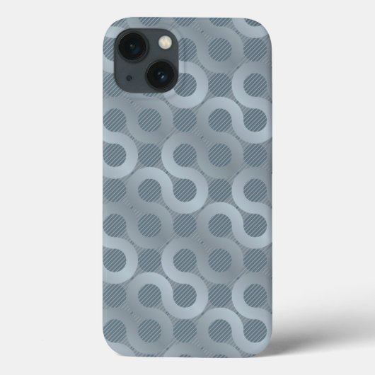 Abstracte grijze stroomachtergrond Case-Mate iPhone case (Achterkant)