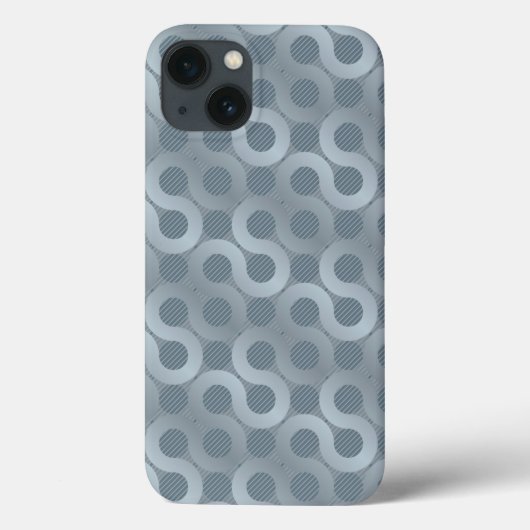 Abstracte grijze stroomachtergrond Case-Mate iPhone case (Achterkant)