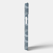 Abstracte grijze stroomachtergrond Case-Mate iPhone case (Achterkant / Rechts)