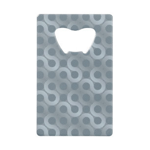 Abstracte grijze stroomachtergrond creditkaart flessenopener
