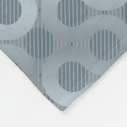 Abstracte grijze stroomachtergrond fleece deken (Hoek)