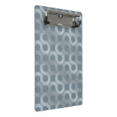 Abstracte grijze stroomachtergrond mini klembord (Schuin)