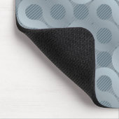 Abstracte grijze stroomachtergrond muismat (Hoek)