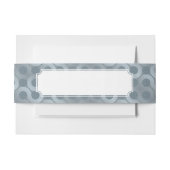 Abstracte grijze stroomachtergrond uitnodigingen wikkel (Voorkant Voorbeeld)