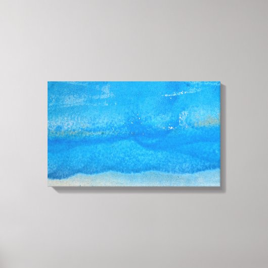 abstracte grijze verftextuur canvas afdruk (Voorkant)