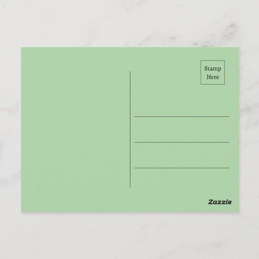 Abstracte grillige vogel op boomtak briefkaart (Achterkant)