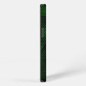 Abstracte groene achtergrond iPhone hoesje (Rechterkant)