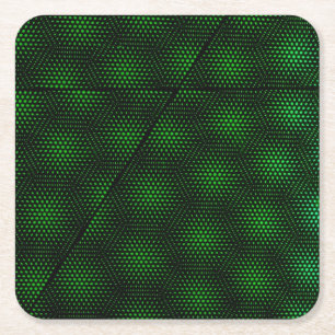 Abstracte groene achtergrond kartonnen onderzetters