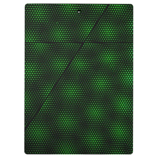 Abstracte groene achtergrond klembord (Achterkant)