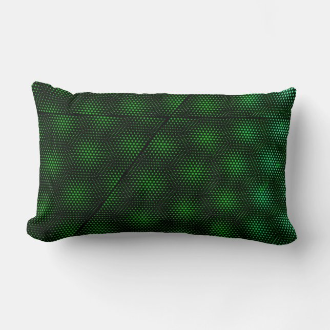Abstracte groene achtergrond kussen (Voorkant)