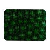 Abstracte groene achtergrond magneet (Horizontaal)