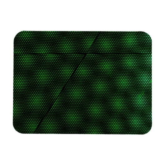 Abstracte groene achtergrond magneet (Horizontaal)