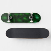 Abstracte groene achtergrond persoonlijk skateboard (Horizontaal)