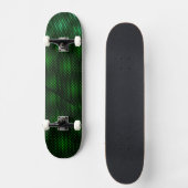 Abstracte groene achtergrond persoonlijk skateboard (Voorkant)