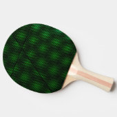 Abstracte groene achtergrond tafeltennisbatje (Zijkant)